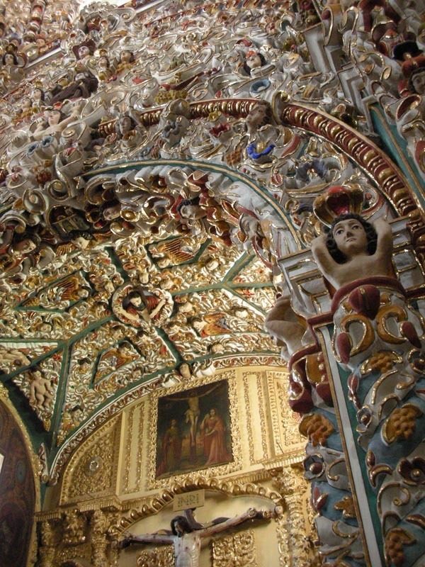 Puebla, Mexico (June 2009): Santa Maria Church 2