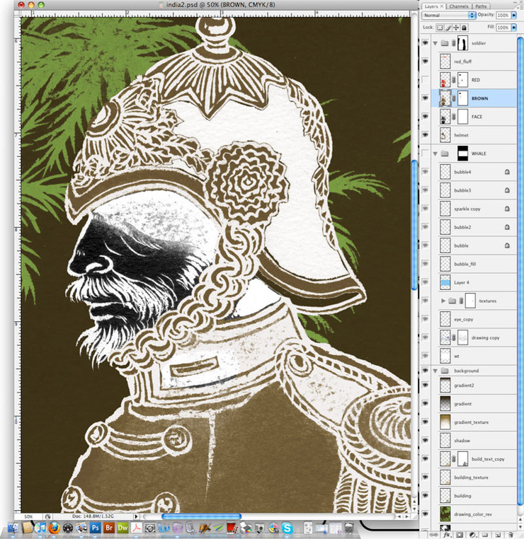 The Unwritten, Issue 5: Photoshop Layers