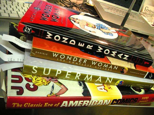 Der Spiegel Magazine (October 2009): Yuko's Superhero Book Collection