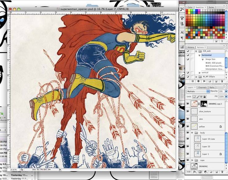 Der Spiegel Magazine (October 2009): Adobe Photoshop