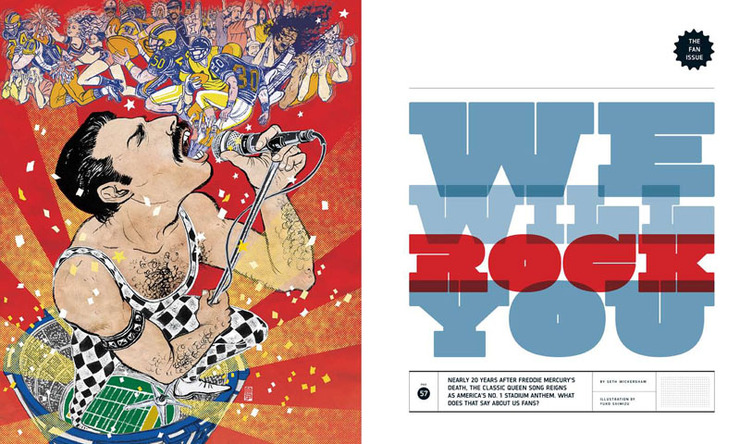 ESPN Magazine (February 2010): We Will Rock You