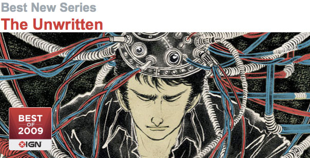 IGN's Best Comic New Series was awarded to The Unwritten!