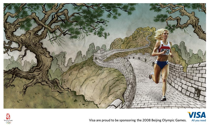 2008 Summer Olympics: Visa 1