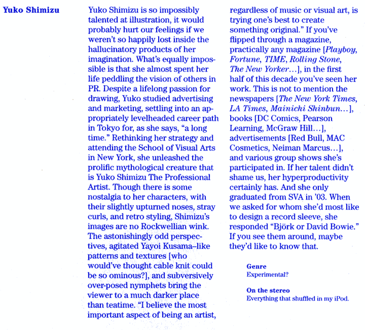 A Nice Set - A Slice of Contemporary Music Culture: Text