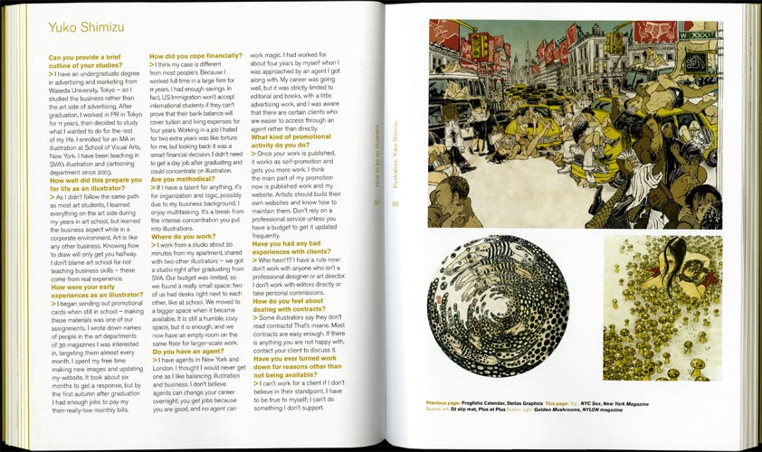 How To Be An Illustrator: Spread 2