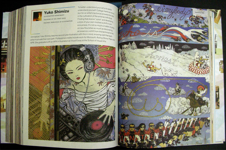 Proof: SVA 2008-2009 Catalog: Spread 1