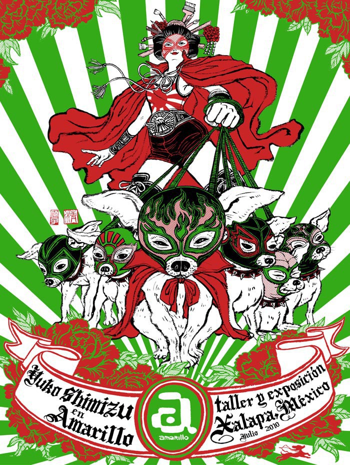 My dog, a proud Mexican poster