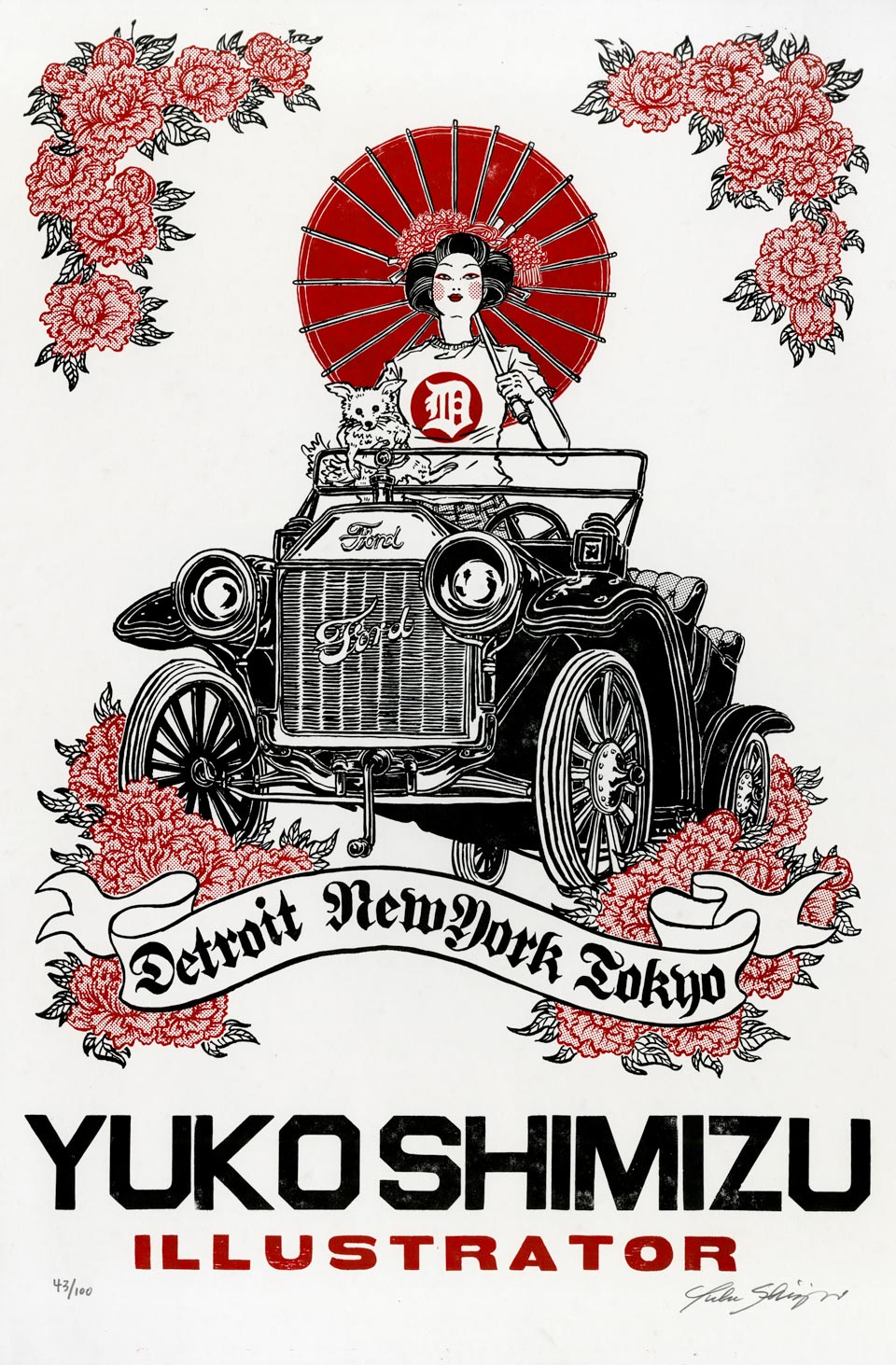"yuko shimizu" "detroit" "letterpress" "poster"