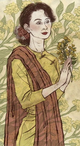 Aung San Suu Kyi of Burma (Myanmar)
