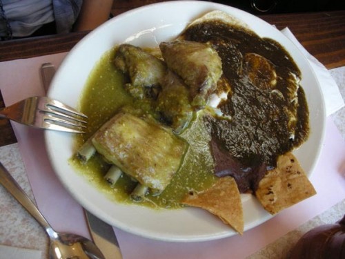 Puebla, Mexico (June 2009): Huevos Rancheros