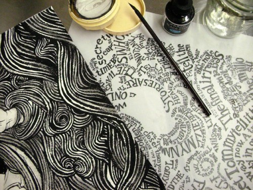 The Unwritten (June 2009): Dr. Ph. Martin's Black Star With India Ink