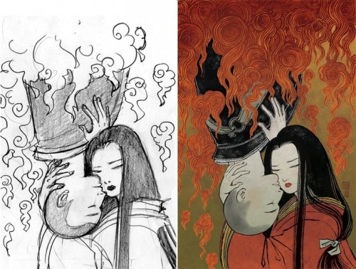 Sandman Cover For DC Vertigo: December 2009, Issue 4