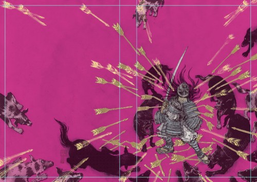 The Beautiful And The Grotesque: Fuchsia Color Version