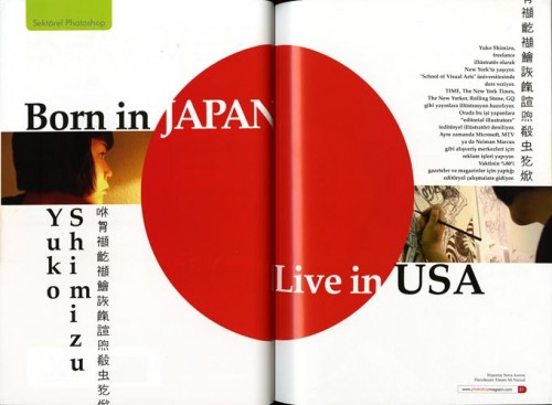 Turkish Magazine Spread 1